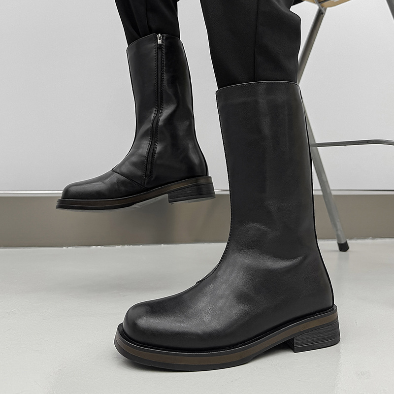 Sepatu bot chelsea tinggi pria - Men'S Fashion Plus ulasan dan harga